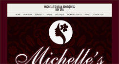 Desktop Screenshot of michelleshairboutique.com